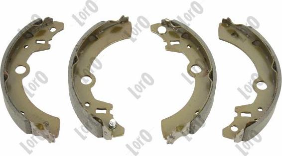 ABAKUS 231-05-077 - Drum Brake Shoe Set dev.europarts.cy