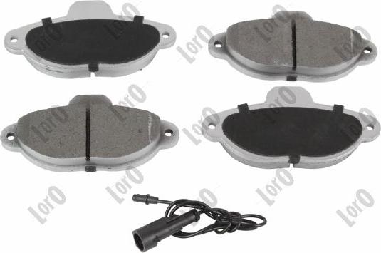 ABAKUS 231-01-090 - Brake Pad Set, disc brake dev.europarts.cy