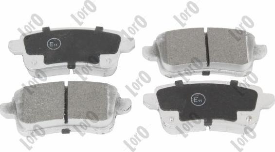 ABAKUS 231-02-098 - Brake Pad Set, disc brake dev.europarts.cy