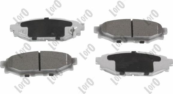 ABAKUS 231-02-061 - Brake Pad Set, disc brake dev.europarts.cy