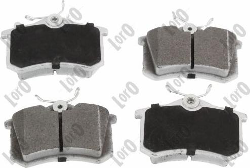 ABAKUS 231-02-001 - Brake Pad Set, disc brake dev.europarts.cy