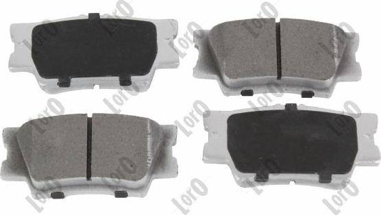 ABAKUS 231-02-039 - Brake Pad Set, disc brake dev.europarts.cy