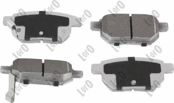 ABAKUS 231-02-036 - Brake Pad Set, disc brake dev.europarts.cy