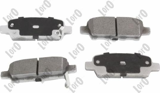ABAKUS 231-02-020 - Brake Pad Set, disc brake dev.europarts.cy