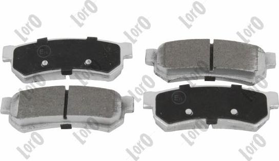 ABAKUS 231-02-106 - Brake Pad Set, disc brake dev.europarts.cy