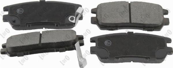 ABAKUS 231-02-119 - Brake Pad Set, disc brake dev.europarts.cy