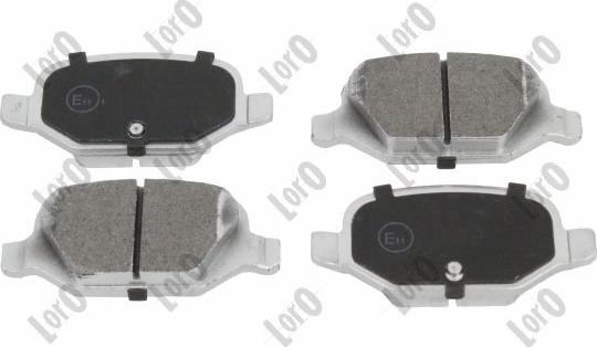 ABAKUS 231-02-117 - Brake Pad Set, disc brake dev.europarts.cy