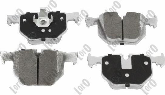 ABAKUS 231-02-136 - Brake Pad Set, disc brake dev.europarts.cy
