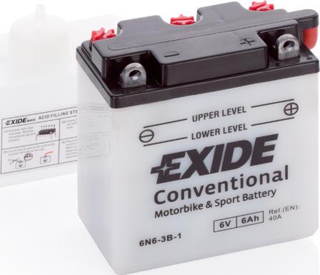 Exide 6N6-3B-1 - Starter Battery dev.europarts.cy