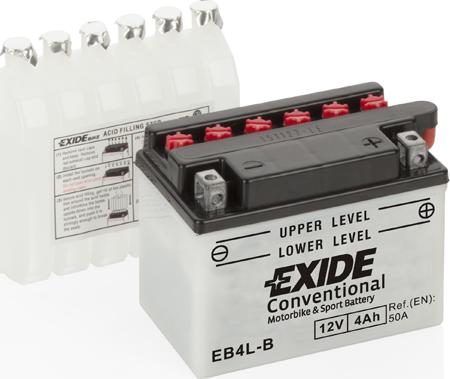 Exide EB4L-B - Starter Battery dev.europarts.cy