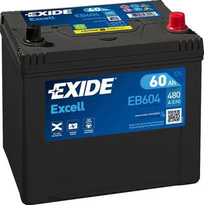 Exide EB604 - Starter Battery dev.europarts.cy