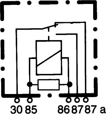 HELLA 4RD 965 453-041 - Relay, wipe / wash interval dev.europarts.cy