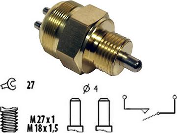 Hoffer 3600028 - Differential lock Switch, contact sensor dev.europarts.cy