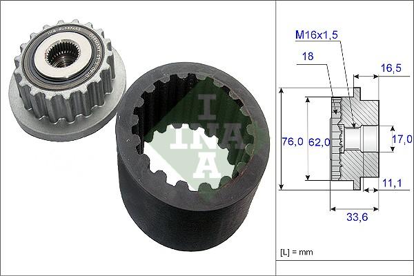 INA 535018610 - Flexible Coupling Sleeve Kit dev.europarts.cy