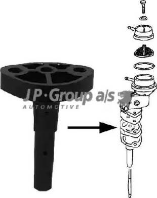 JP Group 8115250200 - Flange, fuel feed unit dev.europarts.cy